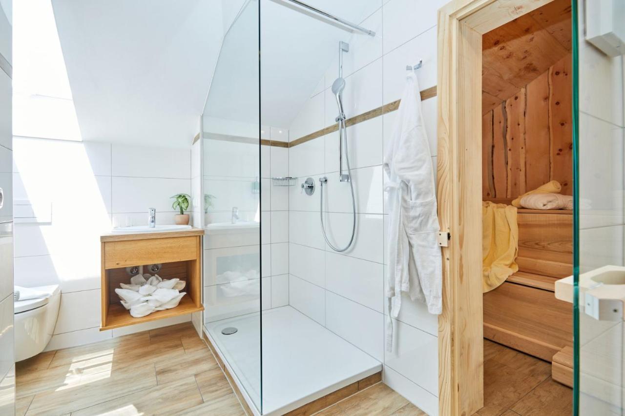 Appartement Traumblick Mit Indoorpool Und Privater Sauna 巴德哥依斯恩 外观 照片
